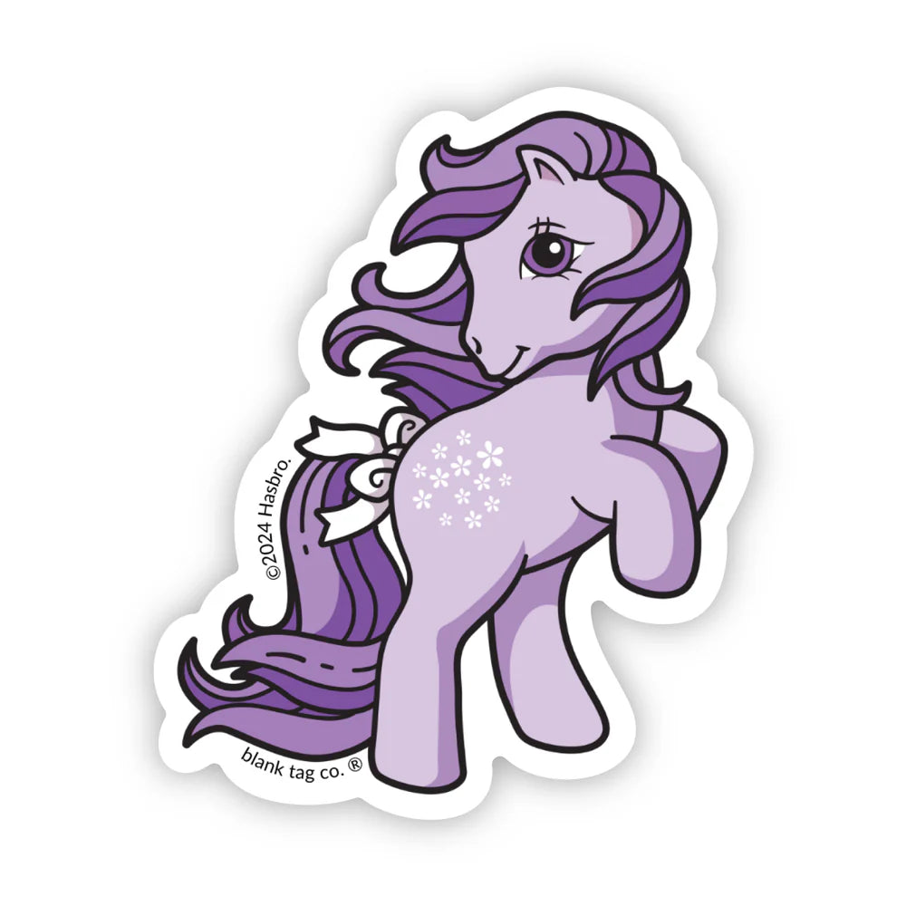 My Little Pony Blossom Vinyl Sticker by Blank Tag Sticker Co.