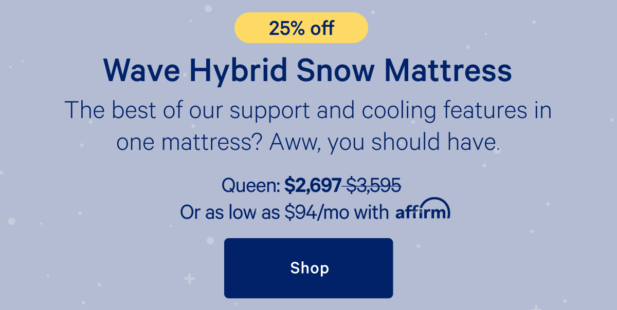 Wave Hybrid Snow Mattress >>