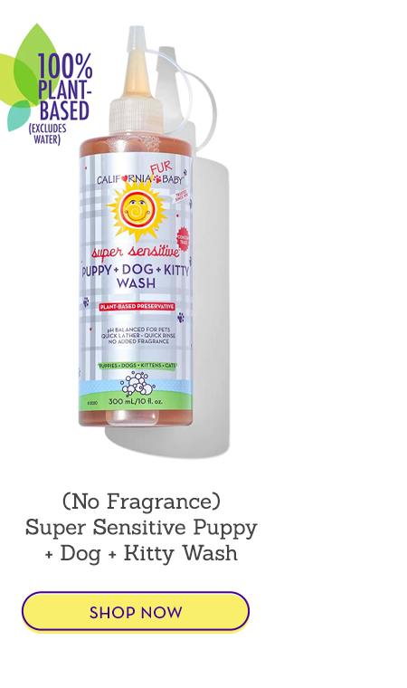 (NO FRAGRANCE) SUPER SENSITIVE™ PUPPY + DOG + KITTY WASH