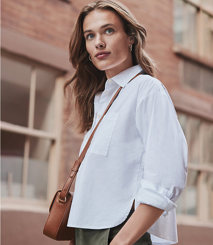 Poplin Modern Everyday Pocket Shirt