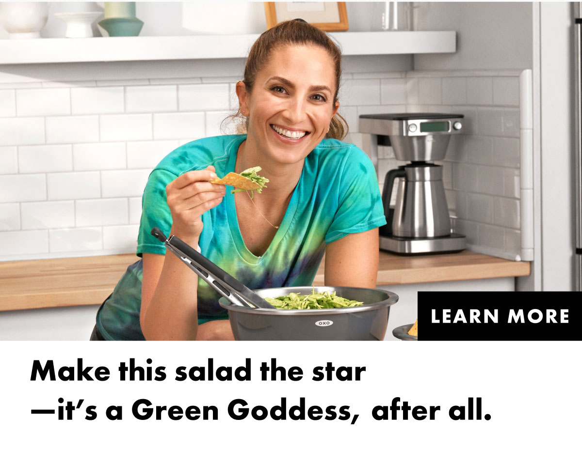 Make this salad the star —it's a Green Goddess, after all.