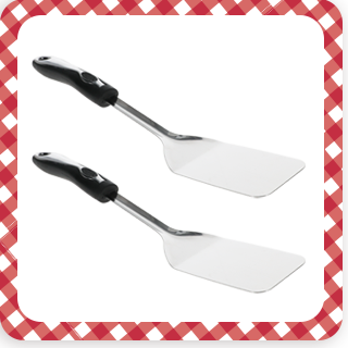 2 Cooking Concepts stainless steel spatulas