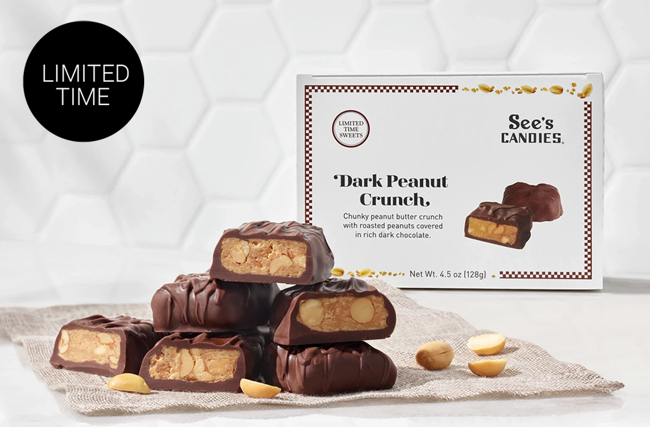 Limited Time: Dark Peanut Crunch