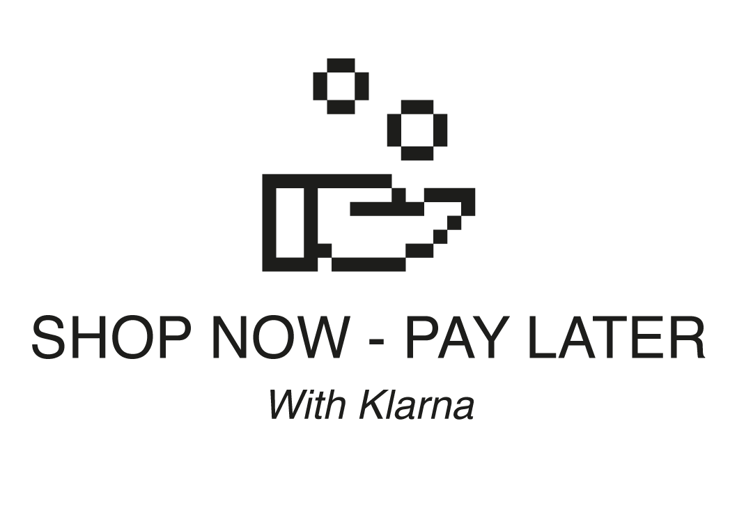 SHOP NOW - PAY LATER. With Klarna.