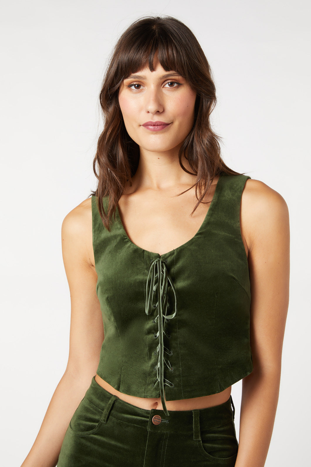 Image of Sadie Velvet Vest