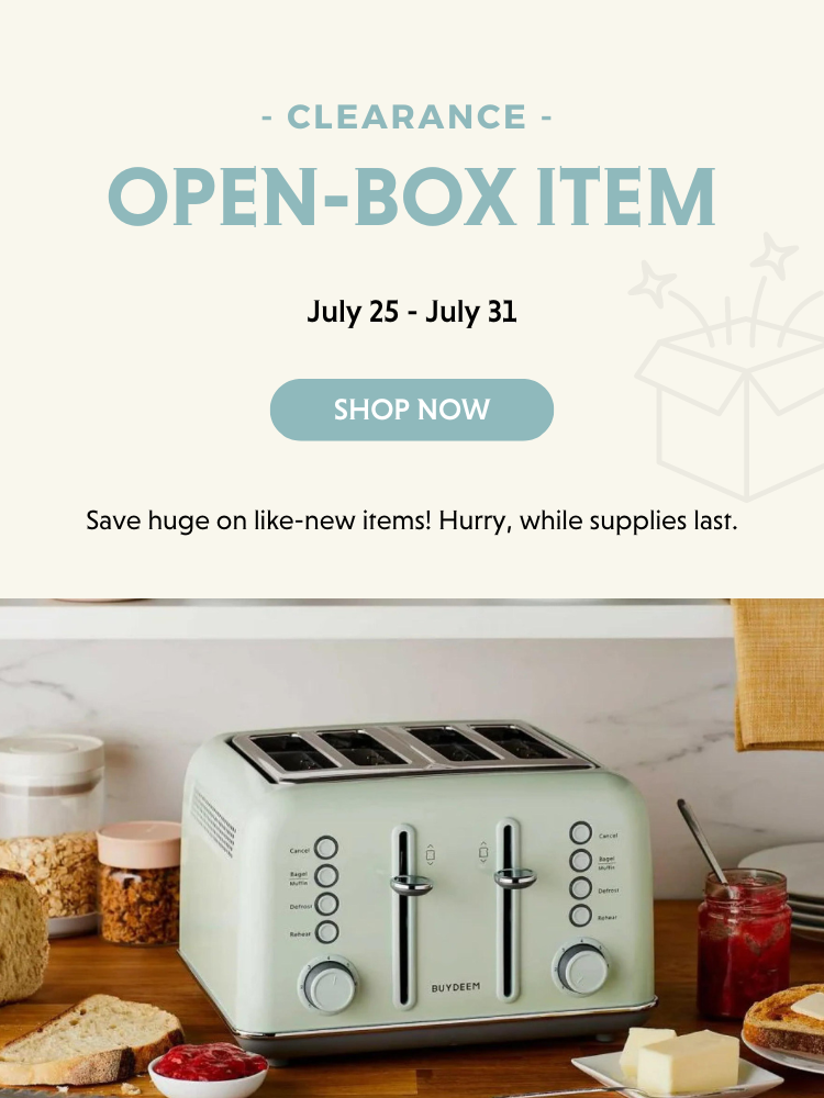 Open Box Item Clearance