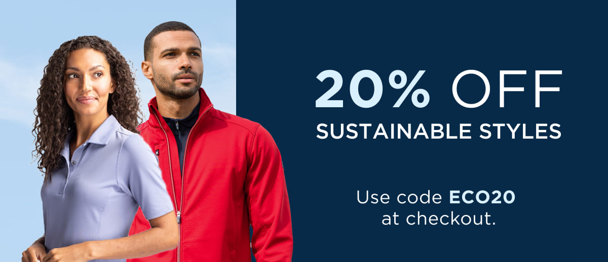 20% Off Sustainable Styles - Use code ECO20 at checkout.