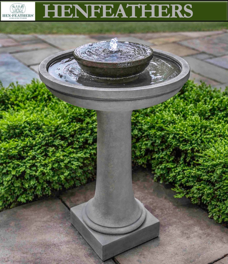 Shop the Meridian Birdbath Fountain