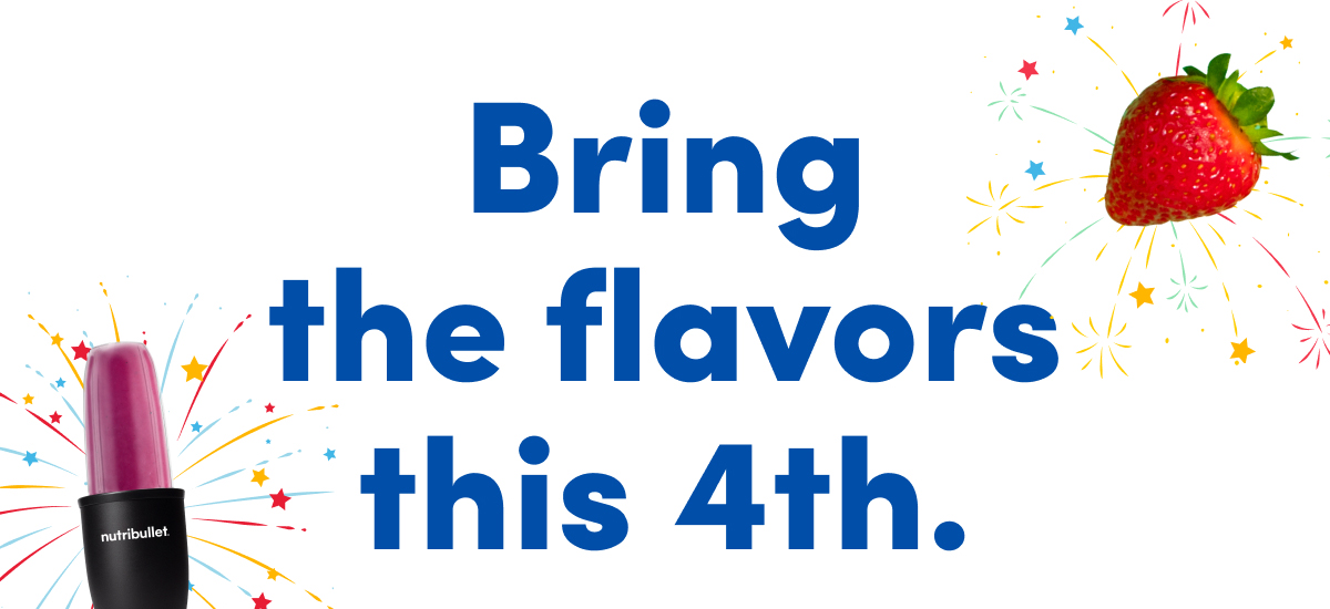 Bring the flavors this 4th.