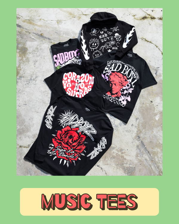 Shop Graphic Tees from Your Favorite Musical Artists