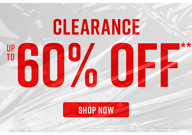 Clearance Up to 60% Off. Shop Now