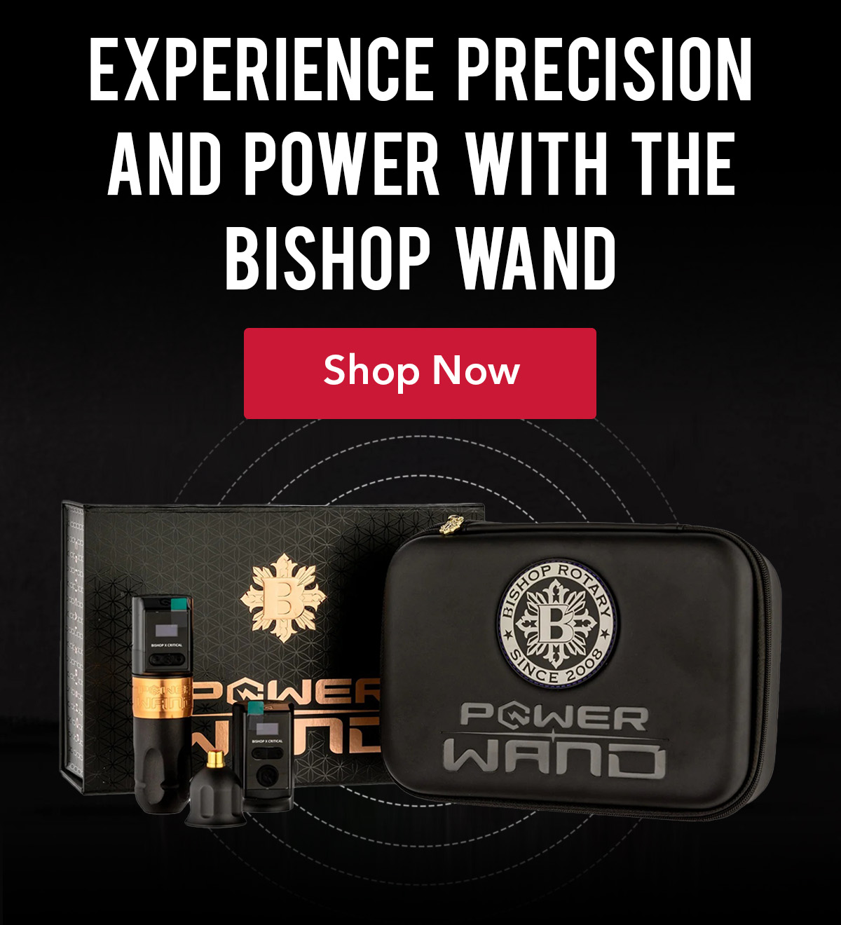 Experience precision and power with the Bishop Wand