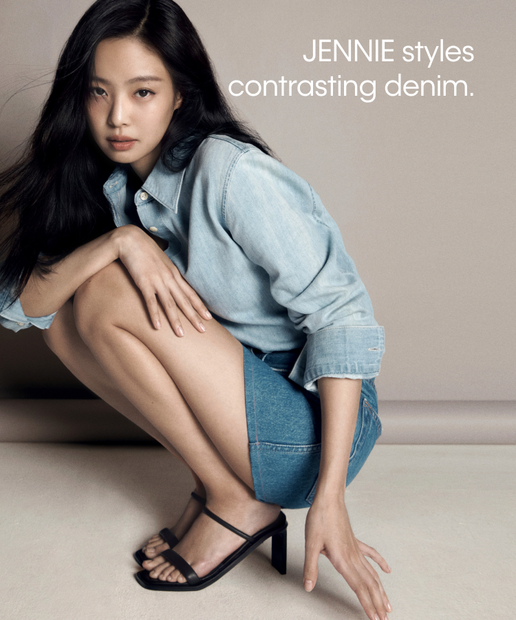 Jennie Styles Contrasting Denim