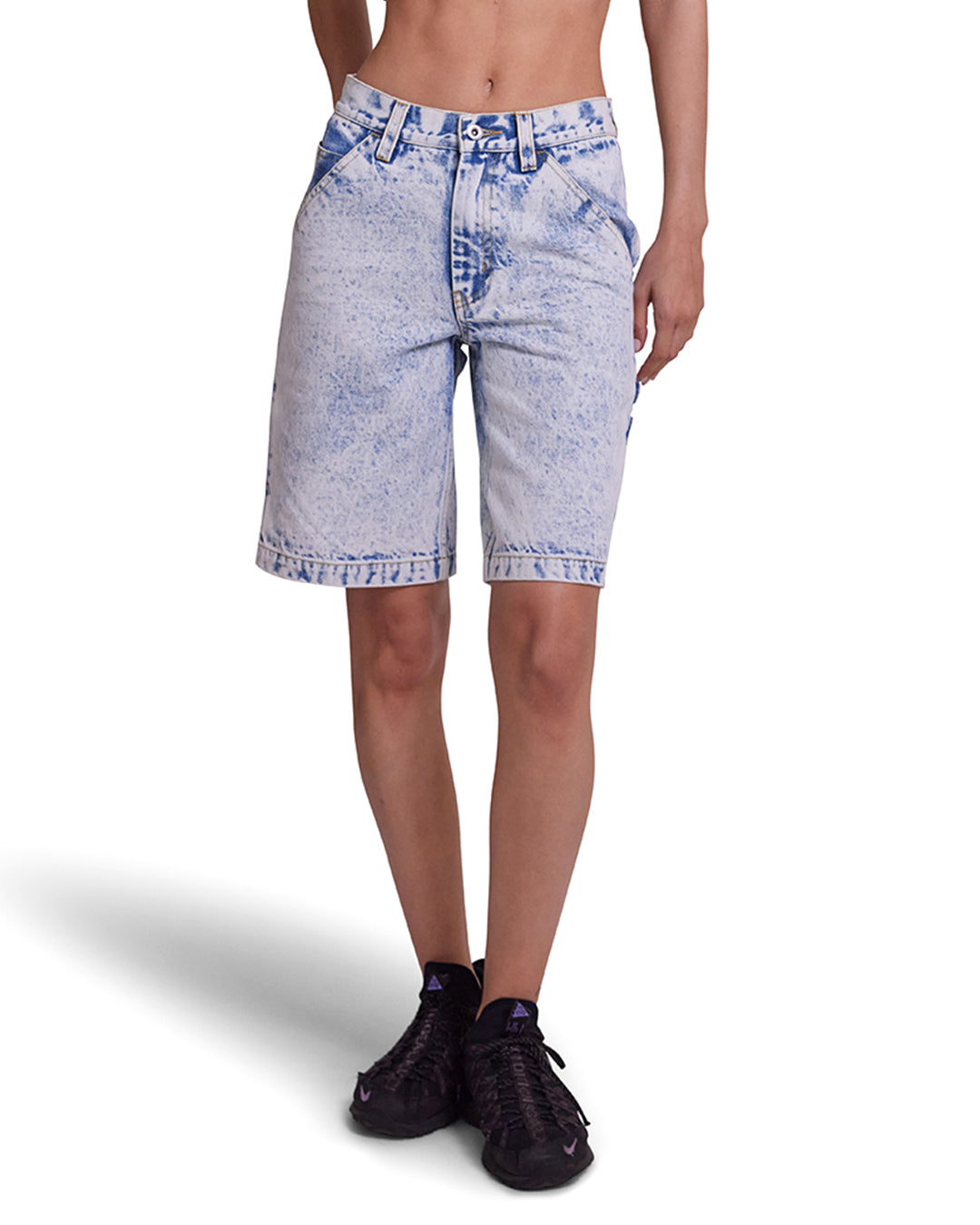 Image of Bella Short - Indigo Acid Stonewash