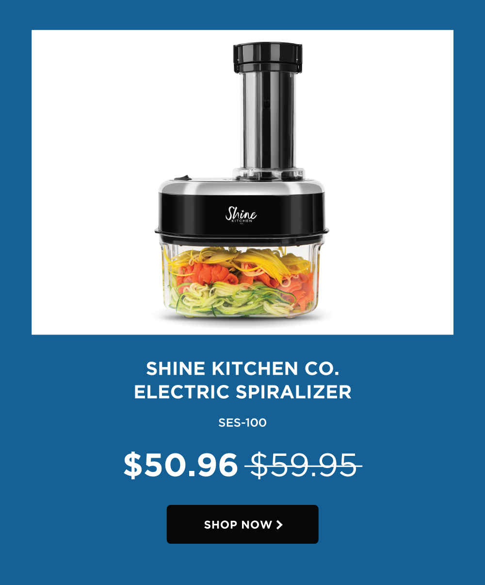 Shine Kitchen Co.® Electric Spiralizer