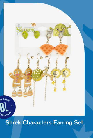 Shrek Characters Earring Set