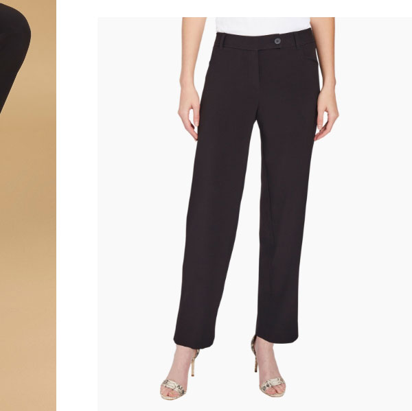 Bi-Stretch Straight Leg Pants