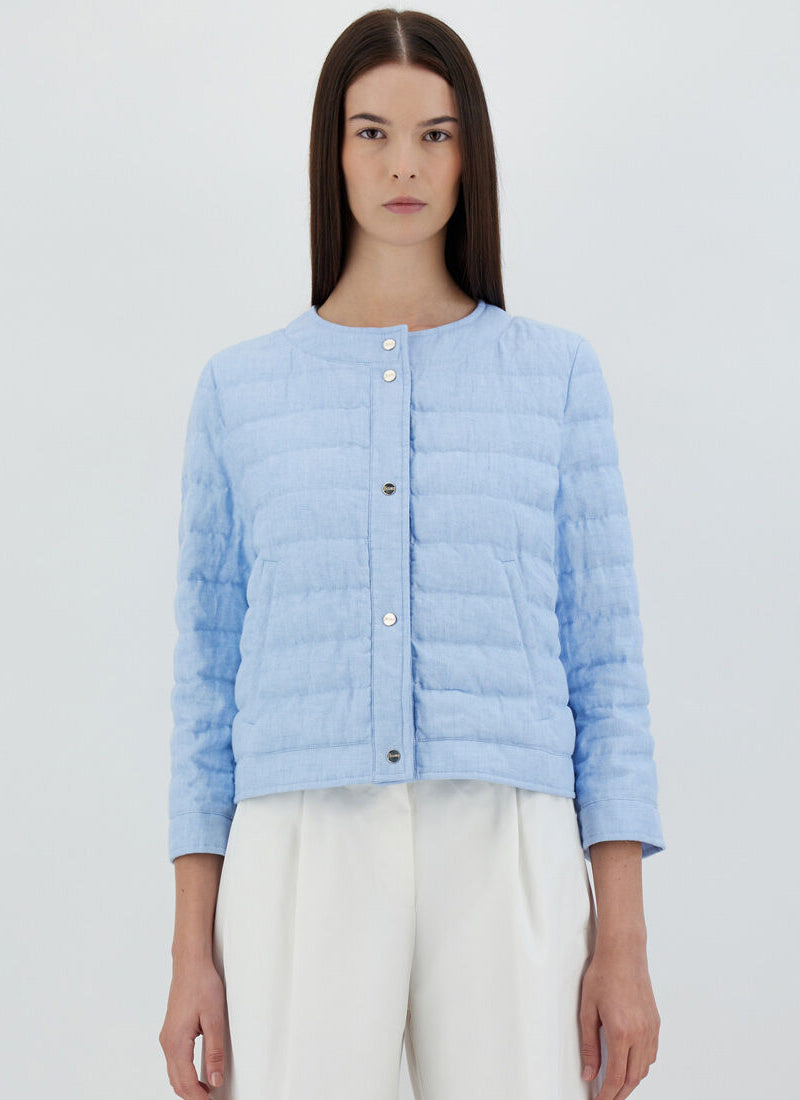 Image of Linen Short Jacket