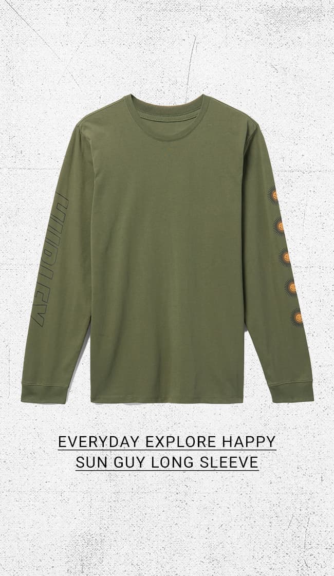 Everyday Explore Happy Sun Guy Long Sleeve