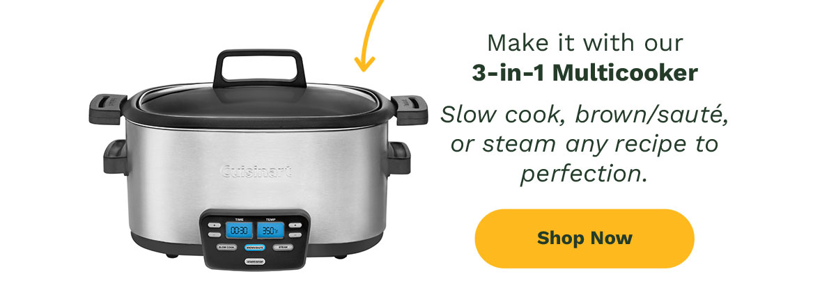 3-in-1 Multicooker