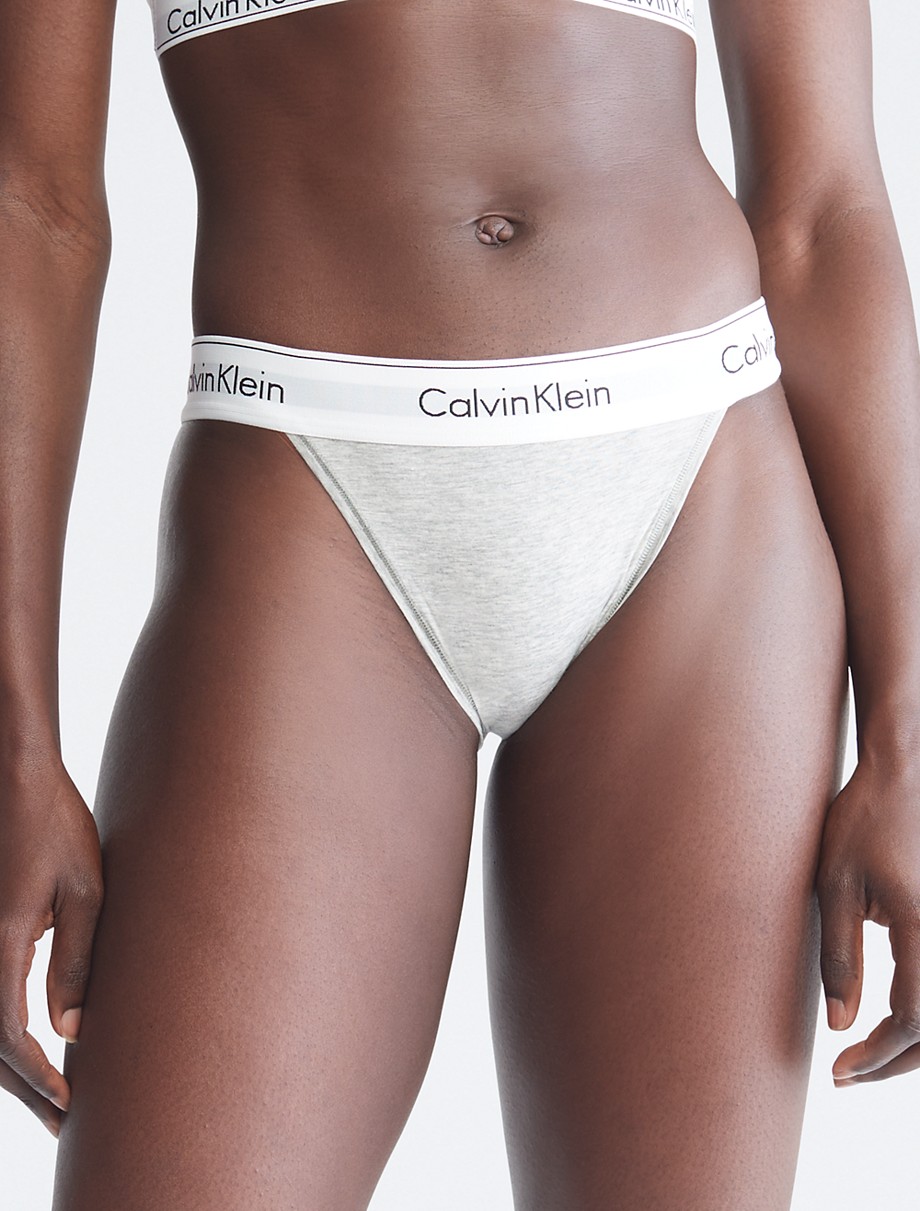 Modern Cotton High Leg Tanga