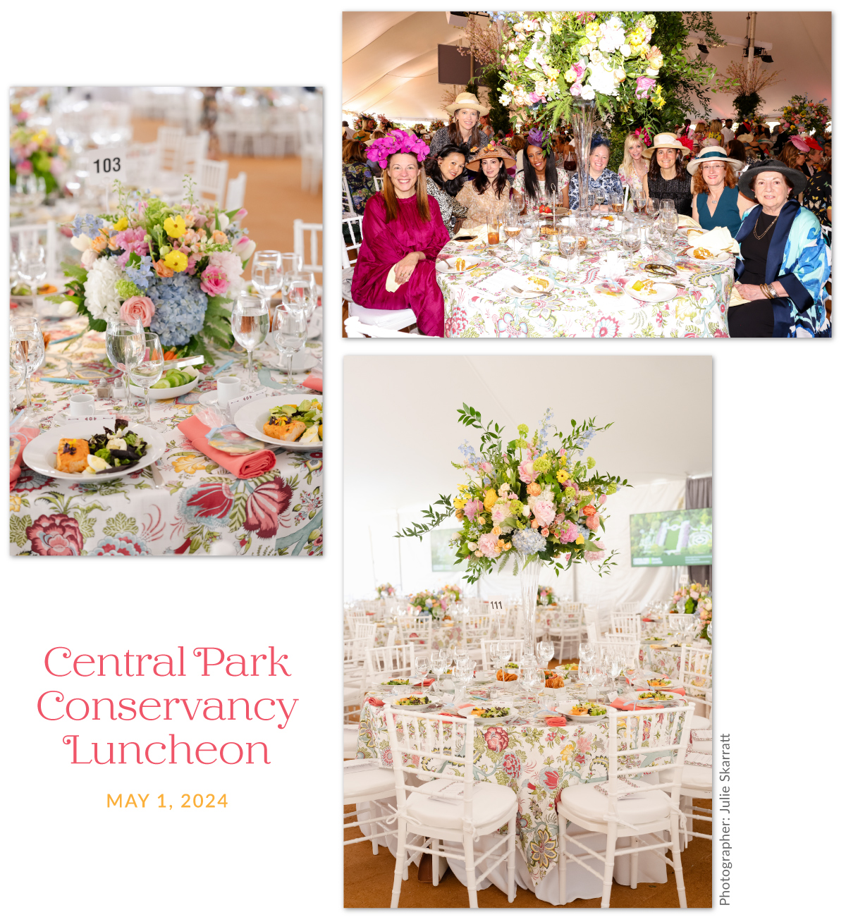 Images from Central Park Luncheon