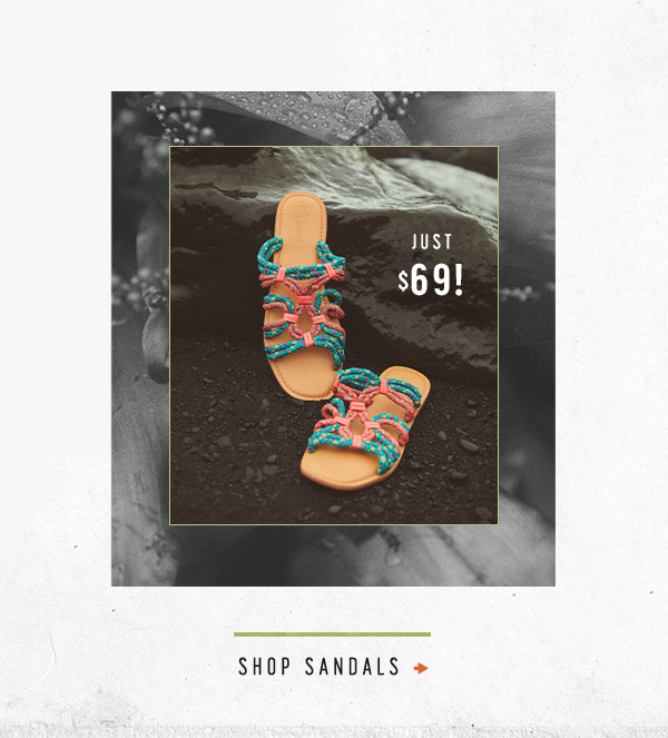 Shop sandals