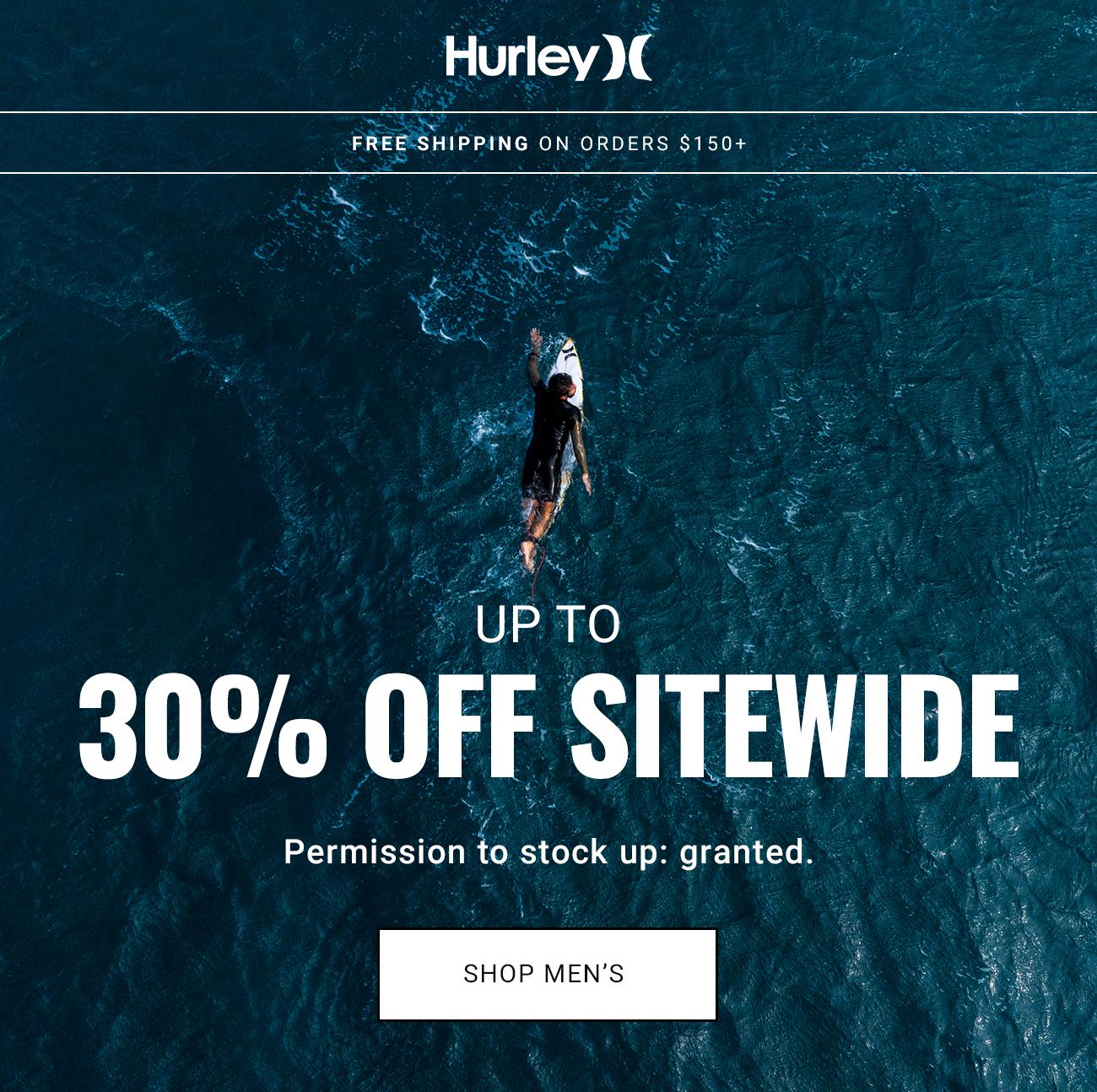 Hurley - Up To 30% Off Sitewide | Shop Men's