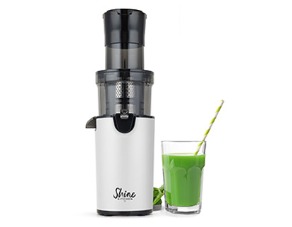 Shine Kitchen Co.® Easy Cold Press Juicer with XL Feed Chute