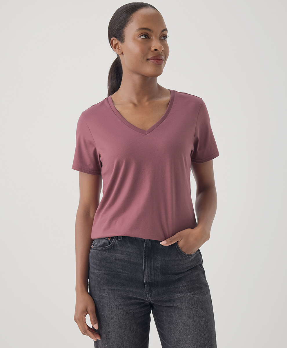 Image of Women's Softspun V-Neck Tee