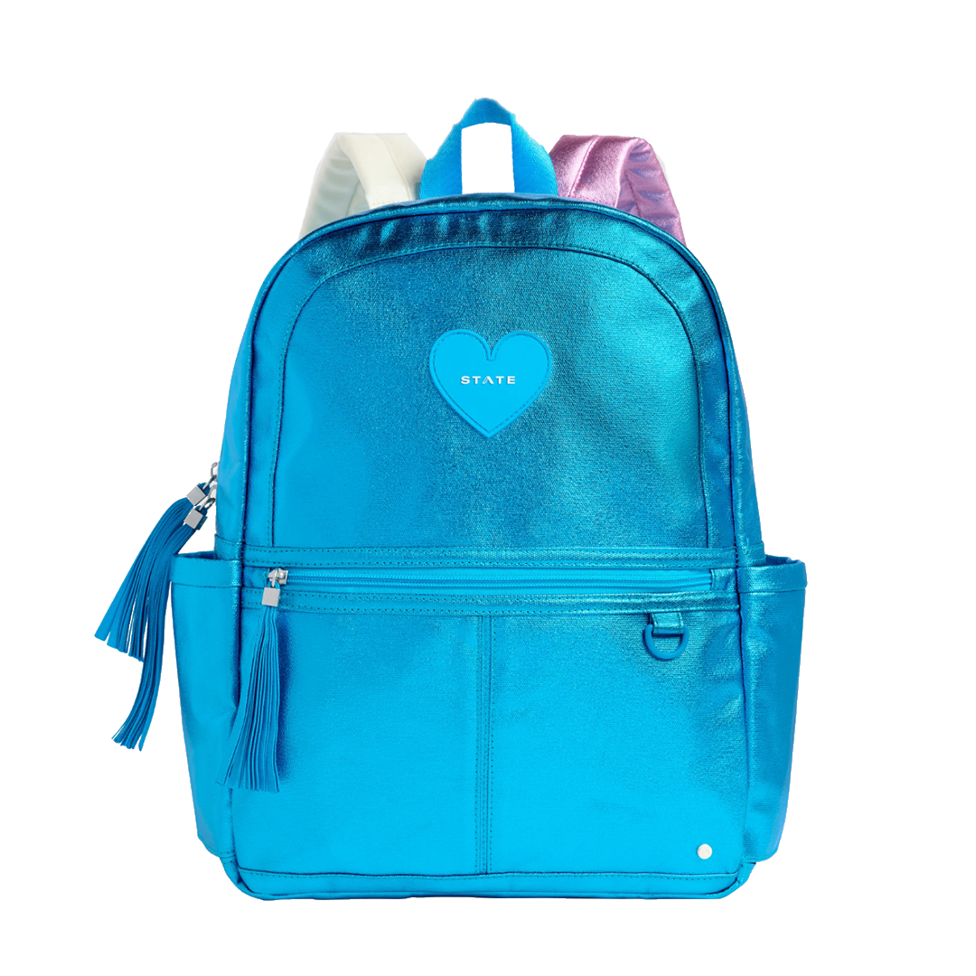 Image of State Kane Travel Backpack - Blue Heart