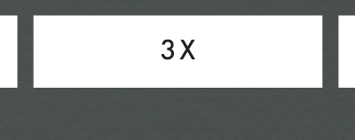 3X