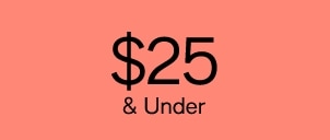 $25 & Under