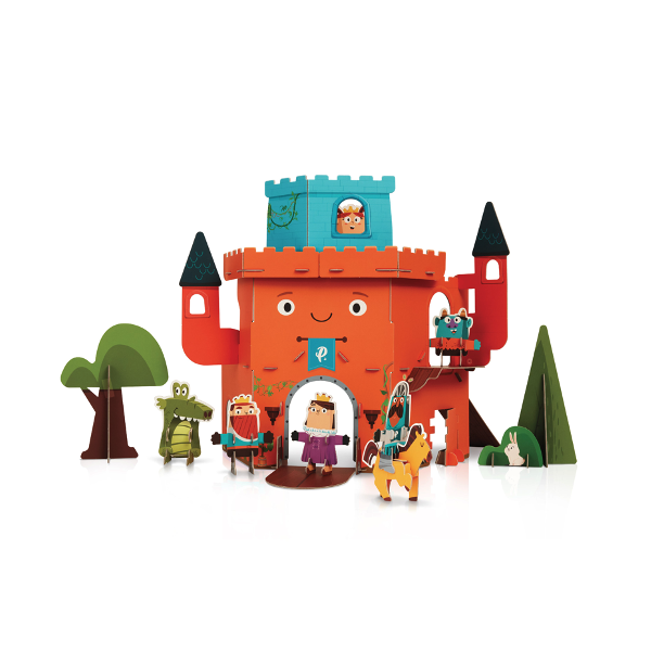 Playper Curious Kingdom Castle Pretend Play Playset