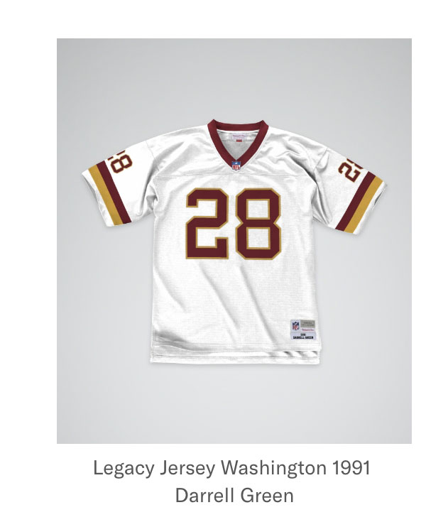 Legacy Jersey Washington 1991 Darrell Green