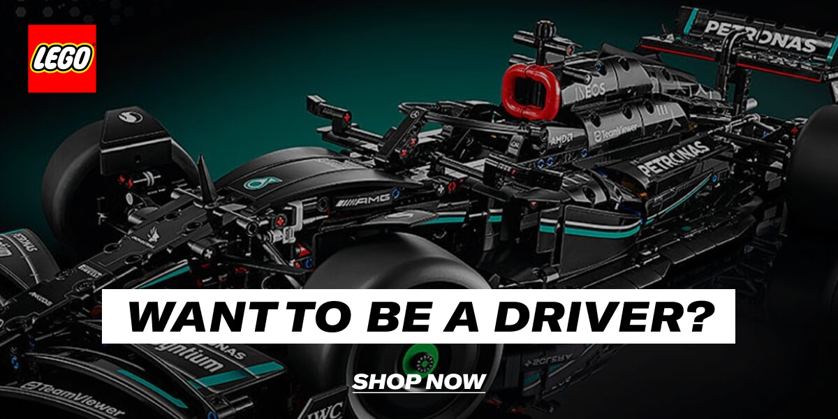 Want To Be A Driver? Shop Formula 1 Lego