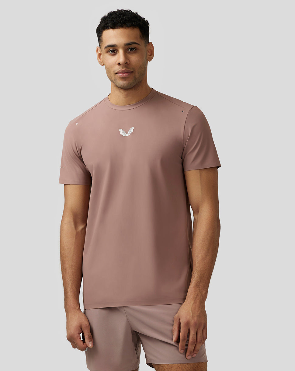 Image of Men’s Zone Ventilation Training T-Shirt - Peach Clay