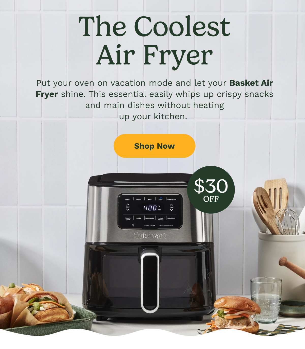 The Coolest Air Fryer - Shop Now