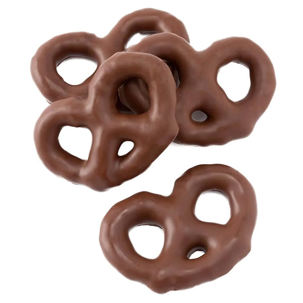 127037 - Asher's Milk Chocolate Covered Mini Pretzels: 4LB Box