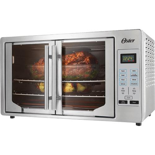 Oster Digital French Turbo Convection Countertop Oven - Brushed Stainless Steel