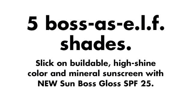 5 boss-as-e.l.f. shades