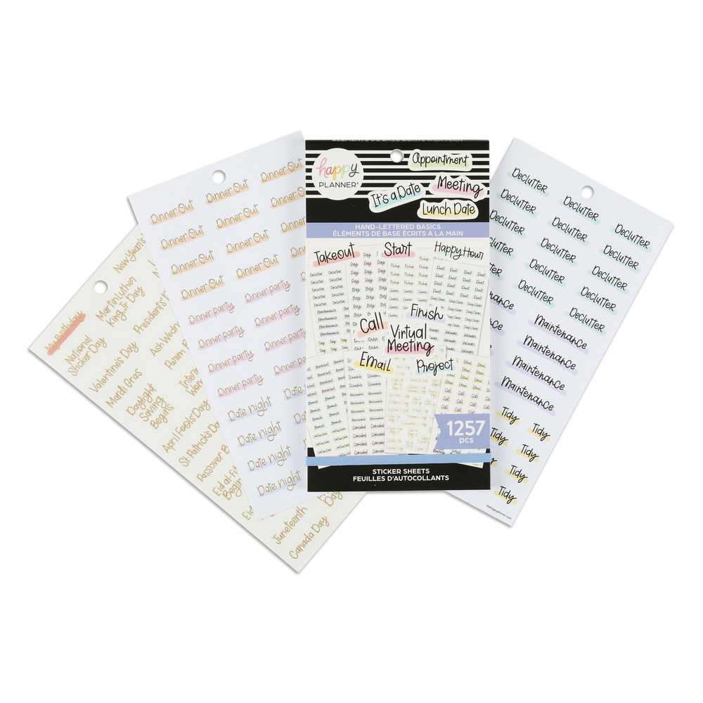 Image of Value Pack Stickers - Hand-Lettered Basics