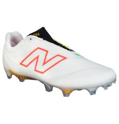 New Balance BurnX4 Low LE Senior Lacrosse Cleat- White/Multi-Color