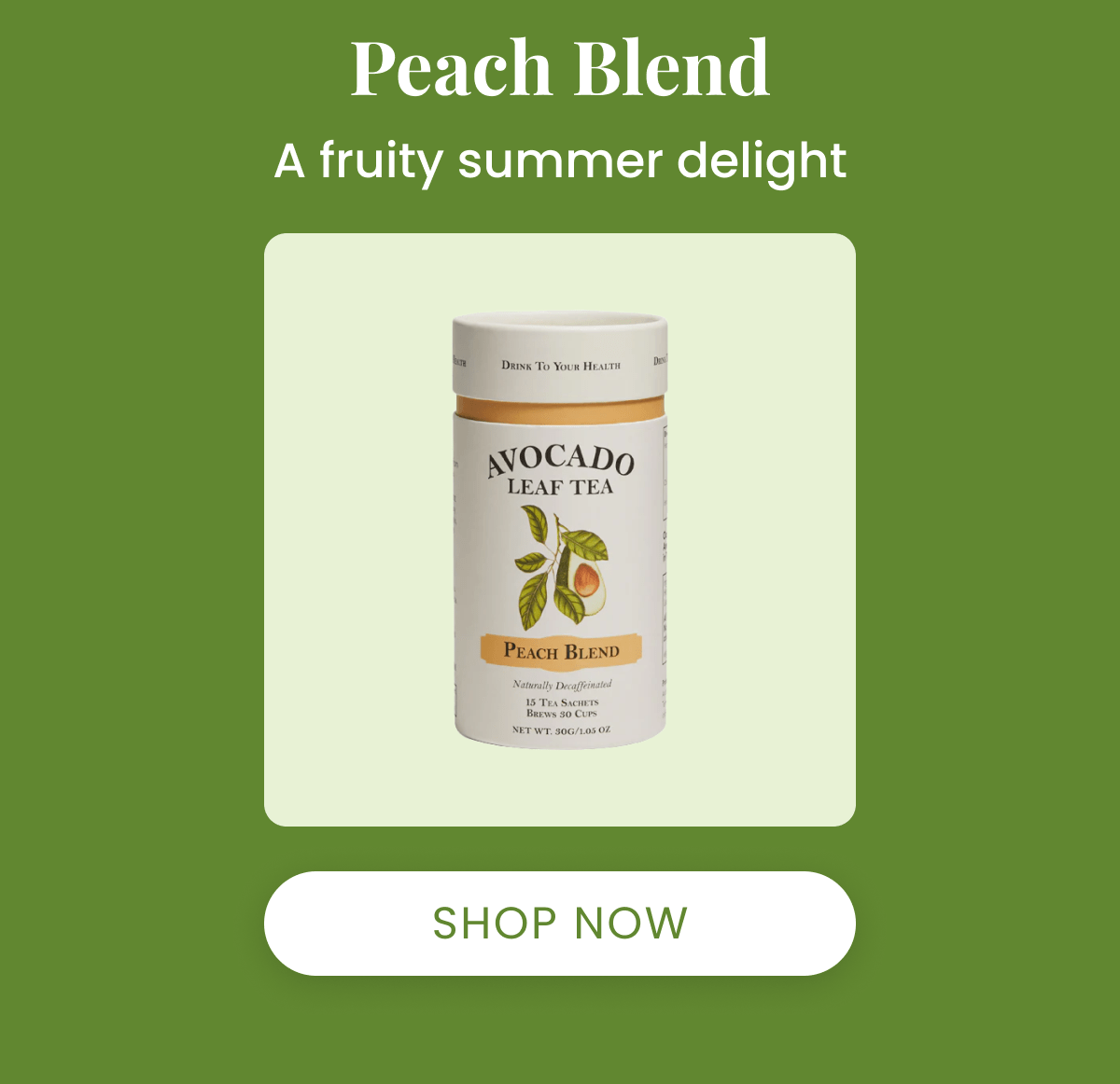 Peach Blend A fruity summer delight