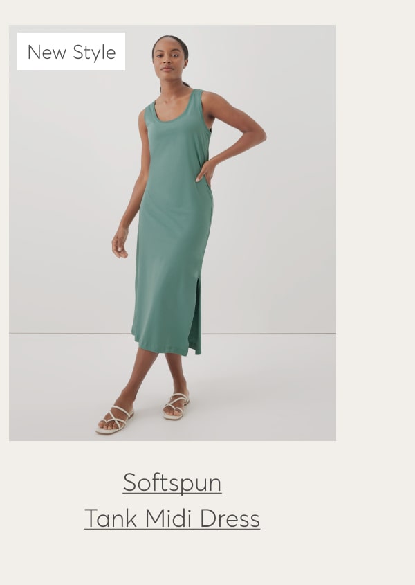 Softspun Tank Midi Dress