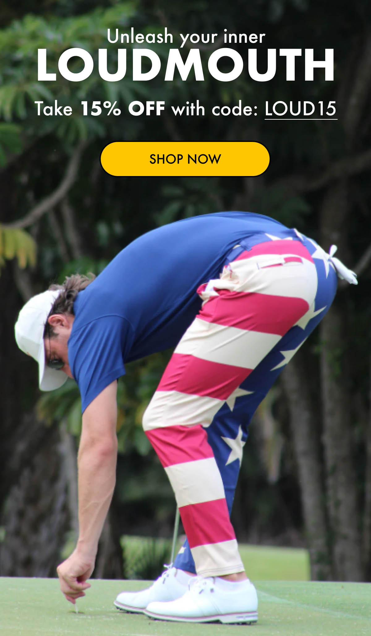 Unleash your inner LOUDMOUTH Take 15% OFF with code: LOUD15 Shop Now