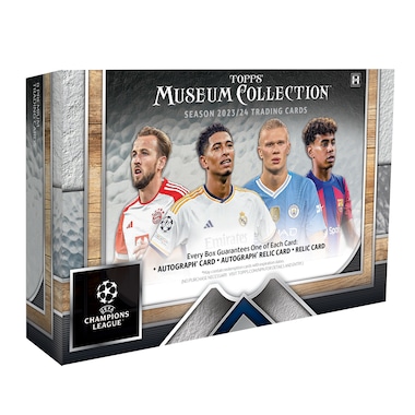 2023-24 Topps Museum Collection UEFA Club Competitions Hobby Box