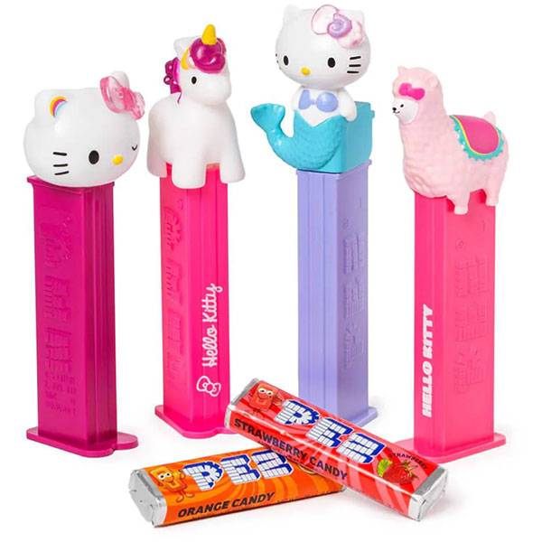 127303 - Hello Kitty PEZ Candy Packs: 12-Piece Display