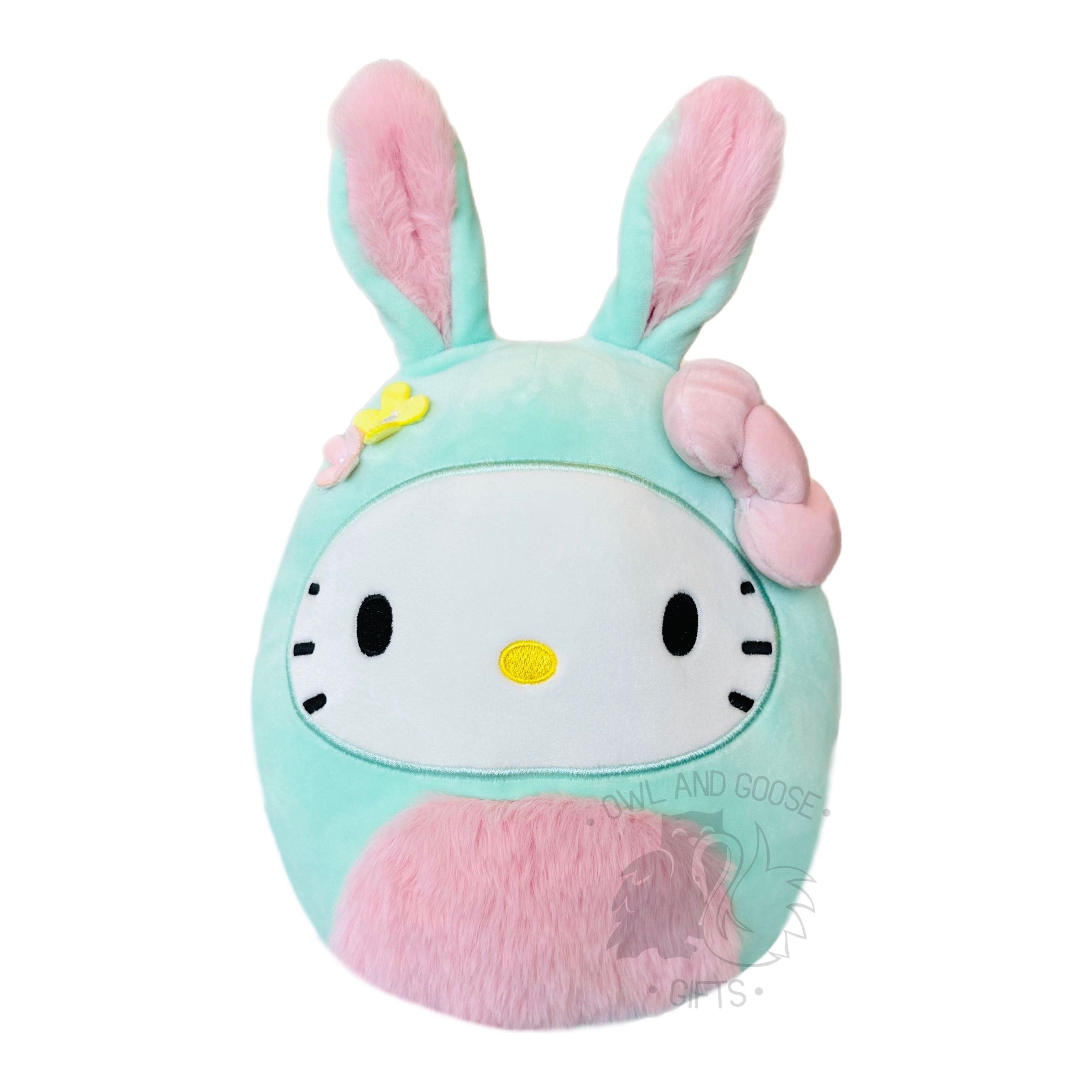 Squishmallow 8 Inch Hello Kitty Easter Sanrio Plush Toy