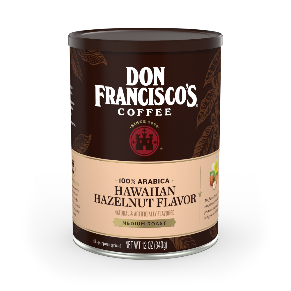 Hawaiian Hazelnut Flavor Coffee Can